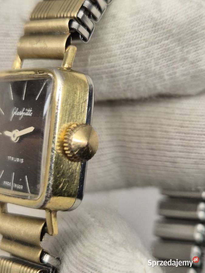 Glashutte mechaniczny damski zegarek DDR Chorzów
