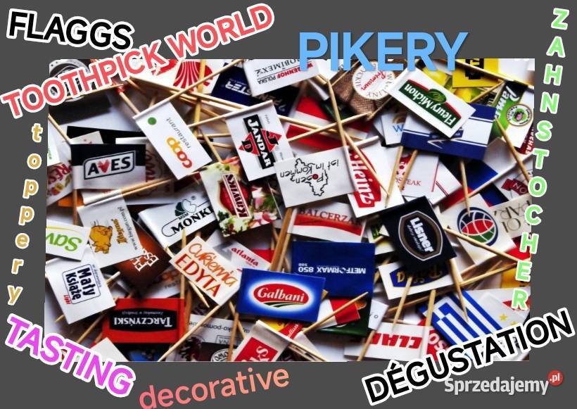 wykałaczki pikery flagietki degustacyjne Warszawa