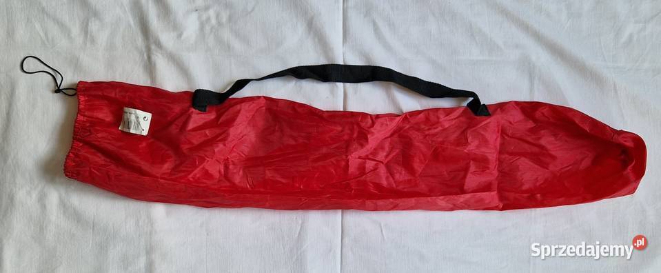 Pokrowiectorba na wędkę z ortalionu czerwona mazowieckie Warszawa