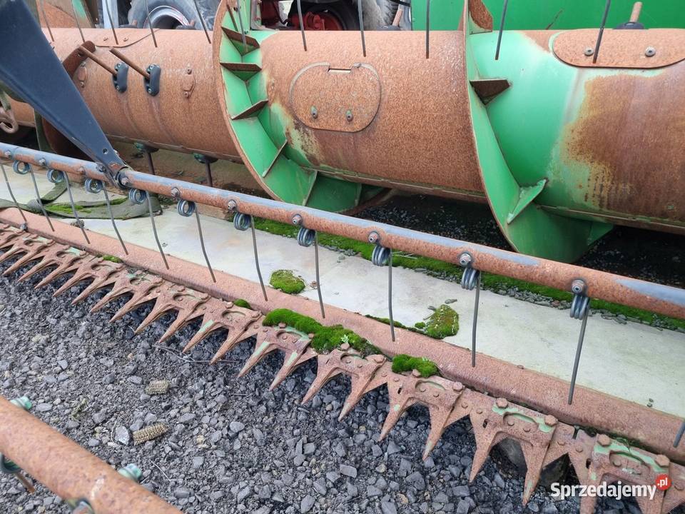 Heder kombajnu John Deere 614R uszkodzony wielkopolskie