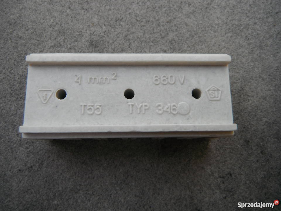 Listwa zaciskowa gwintowana 6 torowa 4 6 10 mm2 Biznes i Przemysł Barak