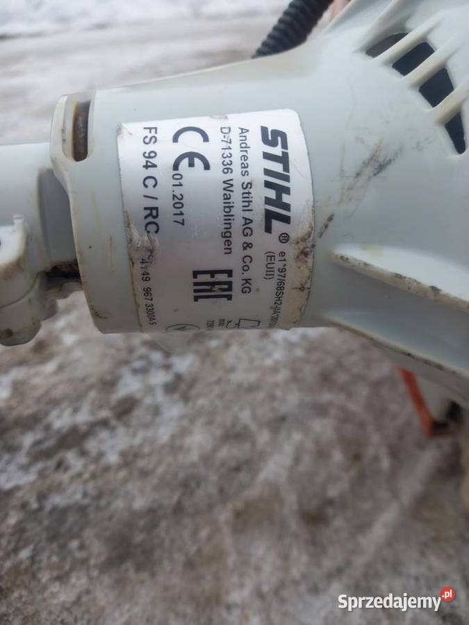 Sprzedam kosę spalinową stihl FS 94CRC w stanie Kosiarki i podkaszarki Biłgoraj