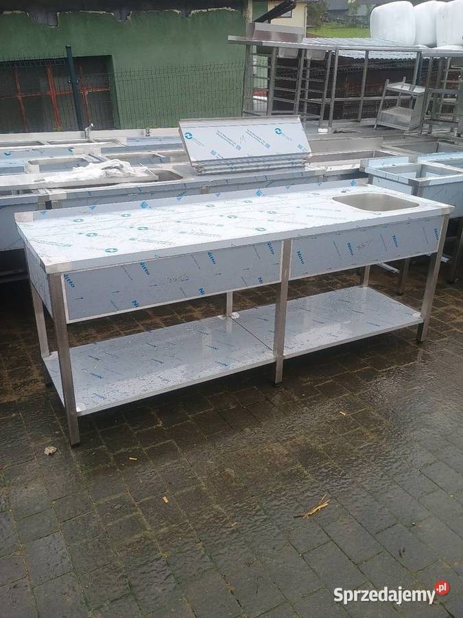 Stół ze zlewem Gastronomiczny 220x70 Piekielnik sprzedam