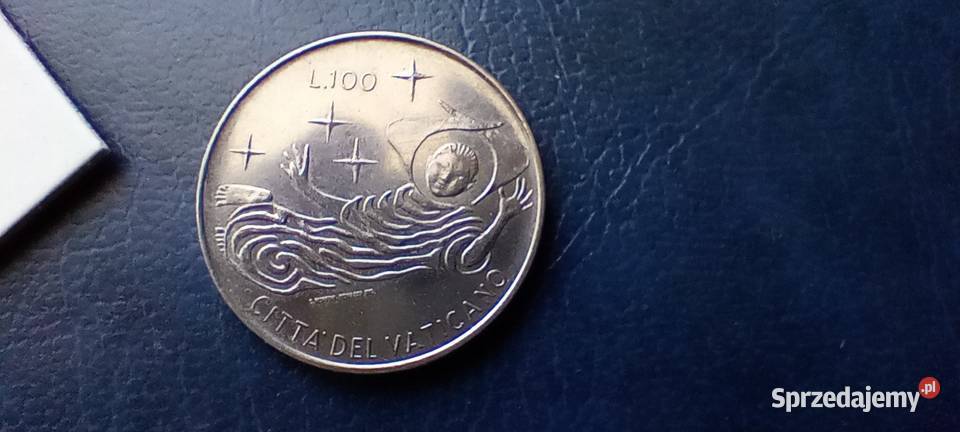 Stare monety 100 lir 1969 Watykan Numizmatyka Lesko
