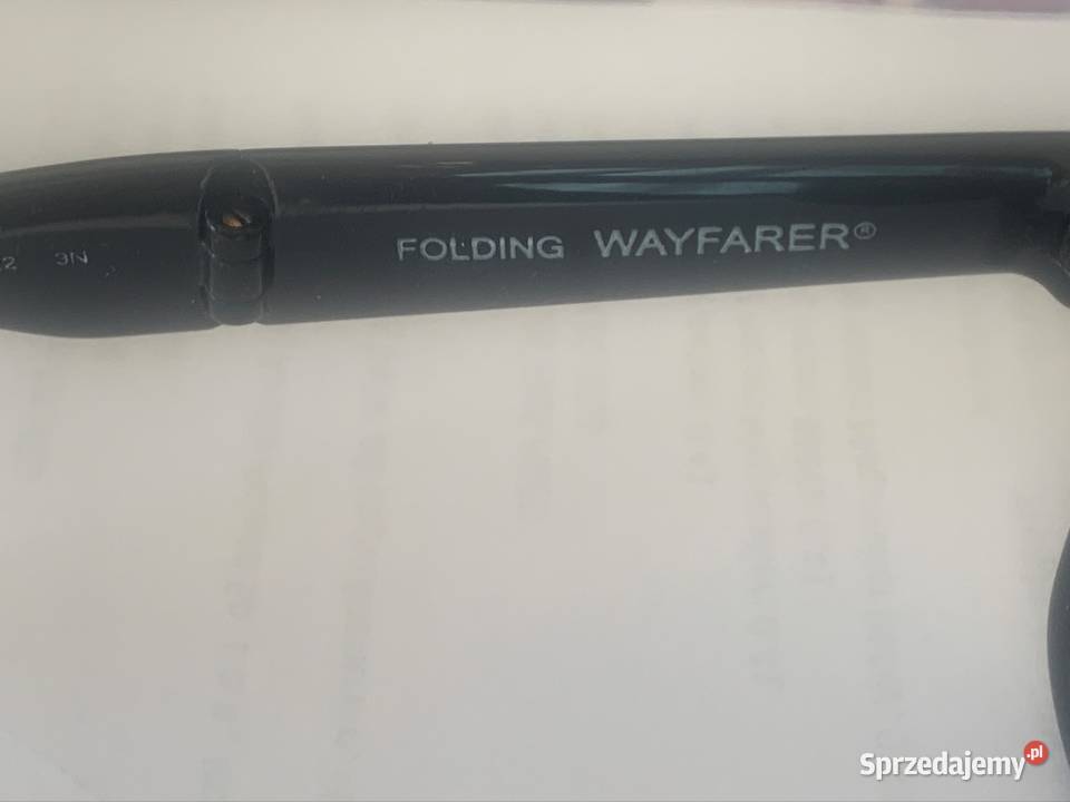 Ray Ban WAYFARER okulary składane meskie Wrocław sprzedam