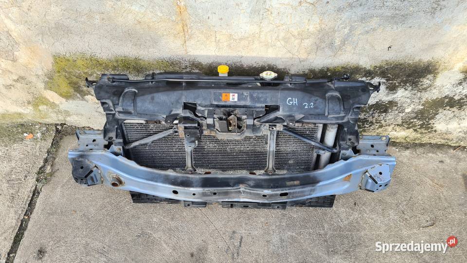 Mazda 6 GH LIFT komplet pas przedni chłodnice Legnica sprzedam