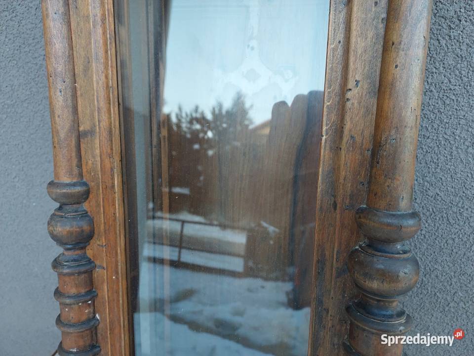 S122 Skrzynia obudowa starego zegara szafka Tczew
