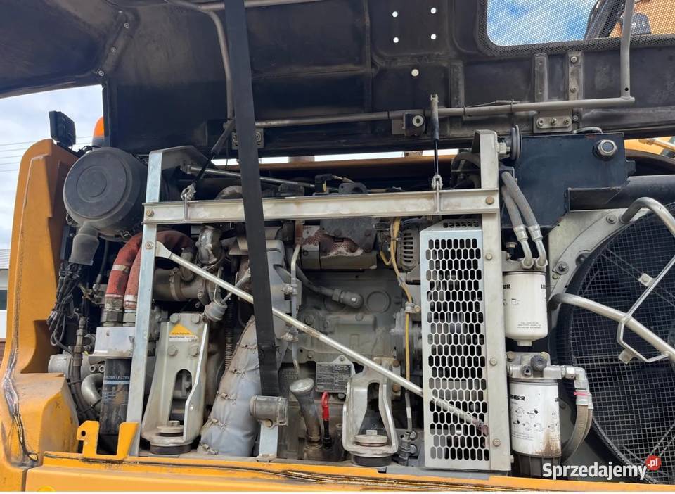 Liebherr A918 Compact system GPS 3D Leica 2012r Sochaczew