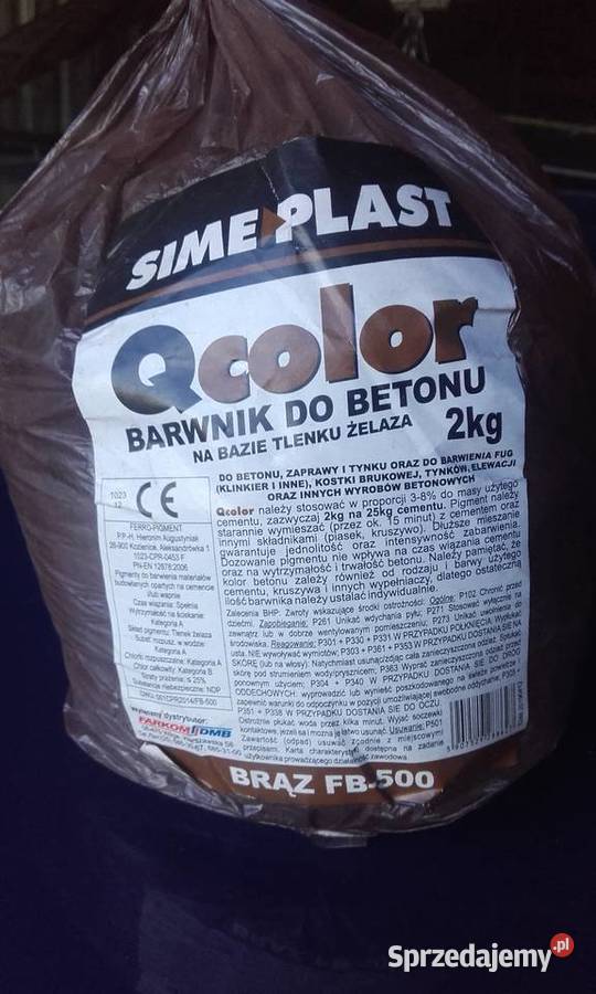 Barwnik brązowy do betonu 10 Nowy Sącz