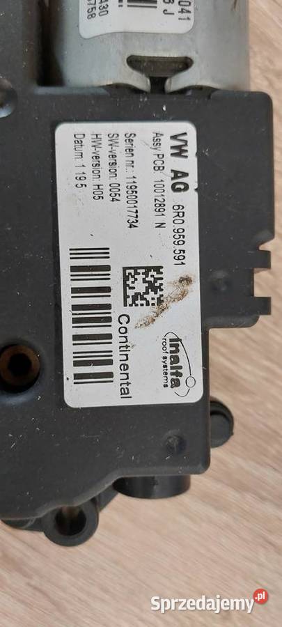 Silniczek szyberdachu VW SCIROCCO PASSAT CC zachodniopomorskie Szczecin