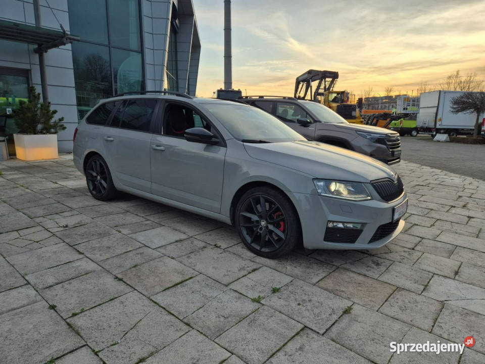 koda Octavia Skoda Octavia 20 TDI RS DSG III serwisowany w ASO Łaziska Górne