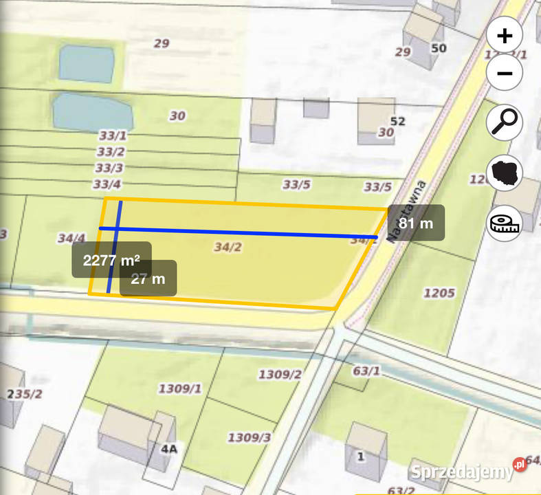 Działka na sprzedaż Łuków sprzedam