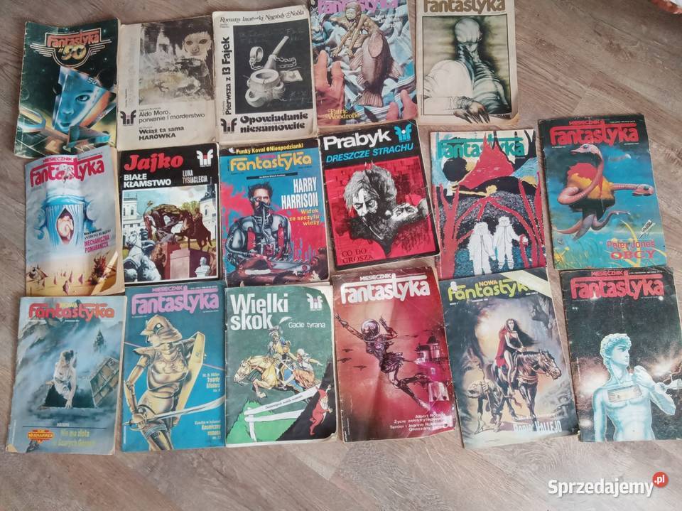 Kolekcja czasopisma FANTASTYKA i Fikcję i Fakty Zawiercie