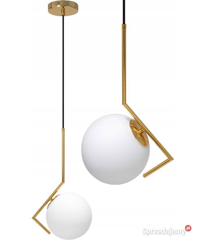LAMPA SUFITOWA WISZĄCA NOWOCZESNA ZŁOTA SZKLANA podlaskie sprzedam