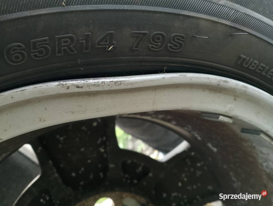 Oryginalne alufelgi Ford z oponami R14 świętokrzyskie Jędrzejów
