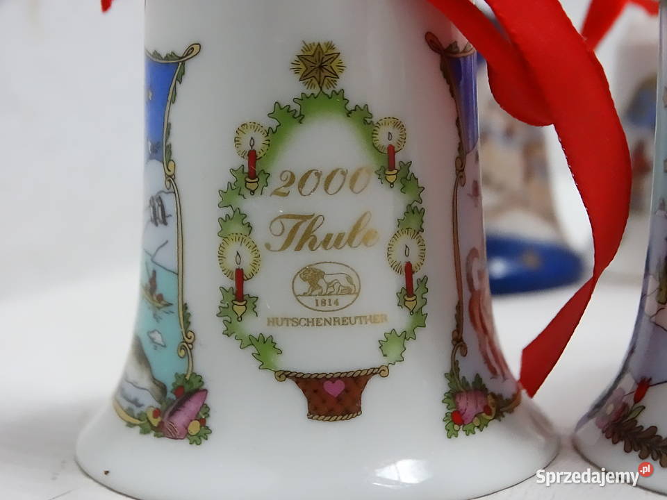 Dzwonki Porcelanowe Choinkowe Hutschenreuther Boże Narodzenie sprzedam