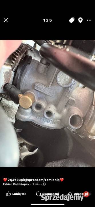 Gaźnik dellorto 19mm ori ssanie stage6 z Mińsk Mazowiecki