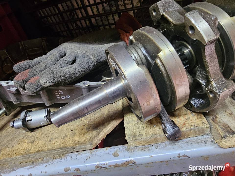 Honda CA 125 rebel wał korbowy korba korbowód
