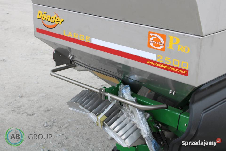 Rozsiewacz nawozów Donder CGSA 2500 Pro ISOBUS Rzędziany
