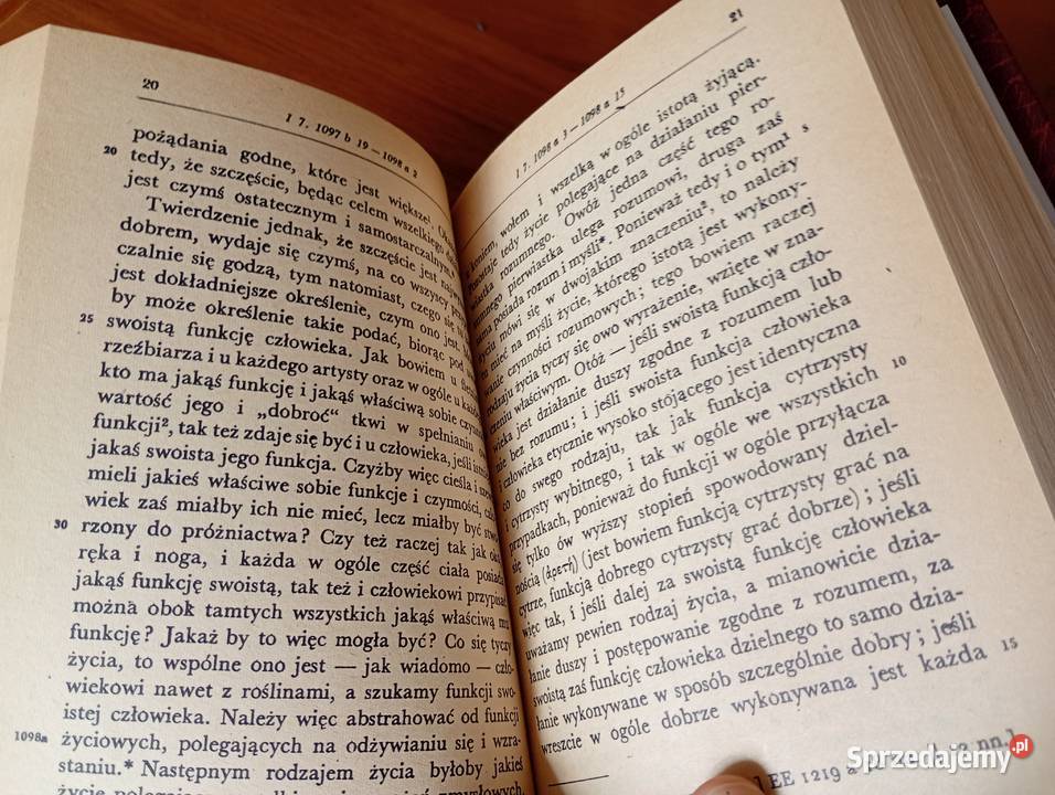 Etyka nikomachejska Arystoteles PWN wyd 2 TWARDA Gdańsk sprzedam