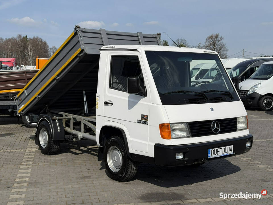 Mercedes MB 100 d 30 88 Wywrotka Kiper 1100 ład Widełki sprzedam