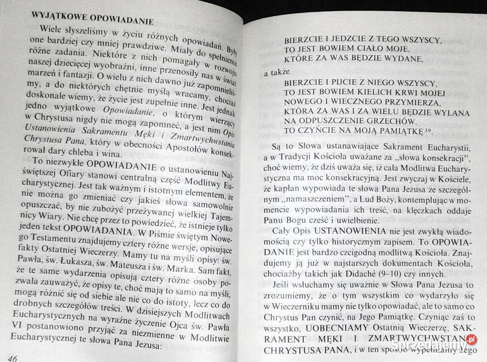 O Mszy świętej ksAdam Durak SDB Chełm