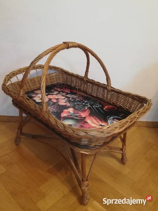 Stolik wiklinowy przenośny Warszawa