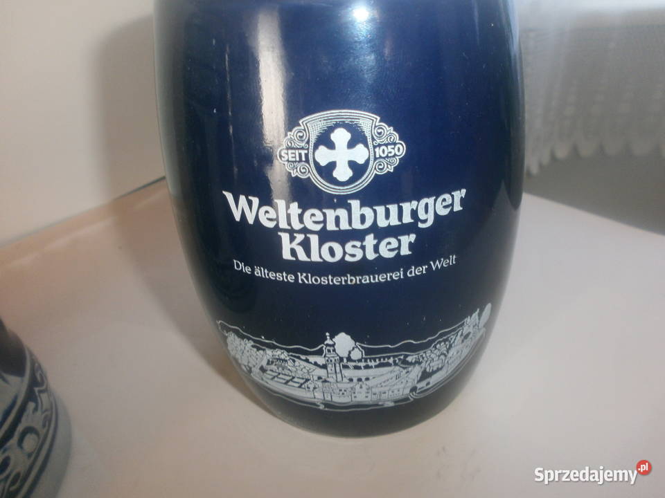 kobalt kufel do piwa Niemieckie