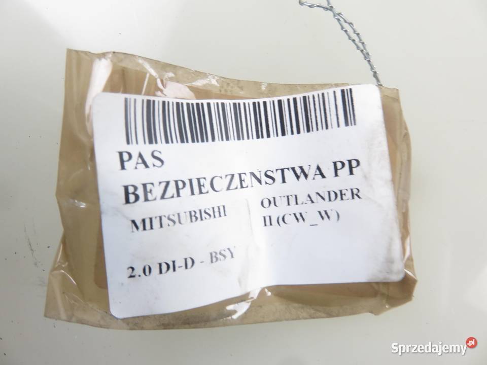 PAS PRAWY PRZEDNI MITSUBISHI OUTLANDER II CWW małopolskie