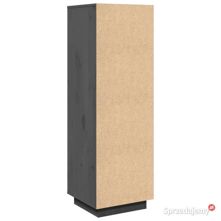 Szafka szara 38x35x117 lite drewno sosnowe mazowieckie Warszawa