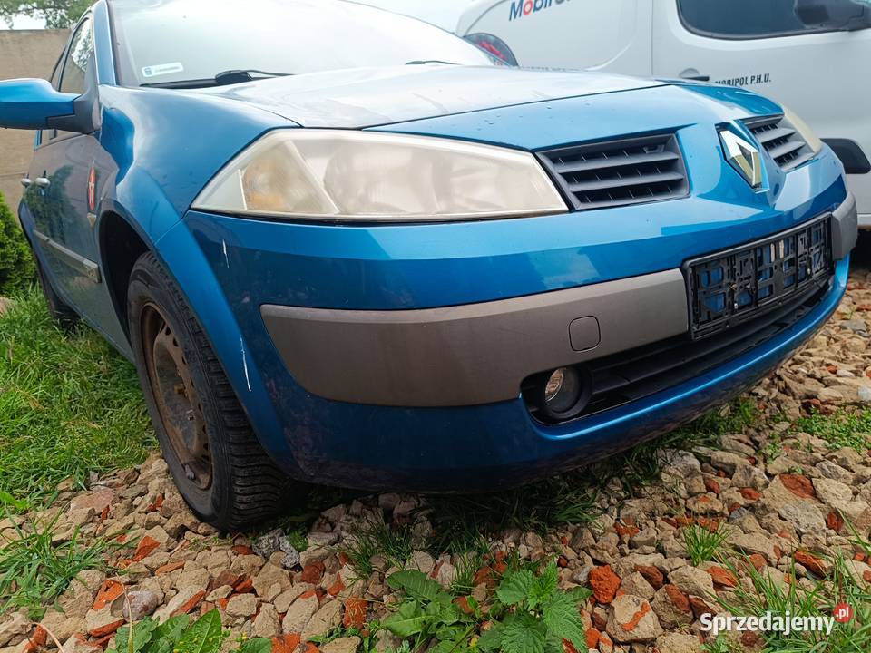 Renault Megane 2 II wszystkie części 19 dci uszkodzony wielkopolskie Biskupice Ołoboczne