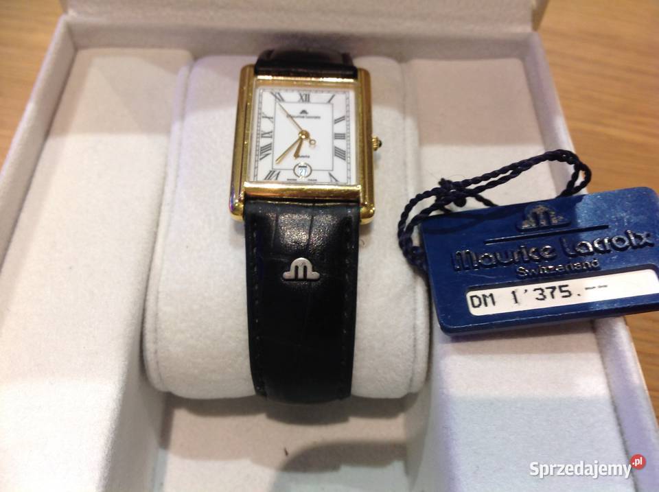 Szwajcarski Pozłacany Zegarek Maurice Lacroix Nowa Sól sprzedam