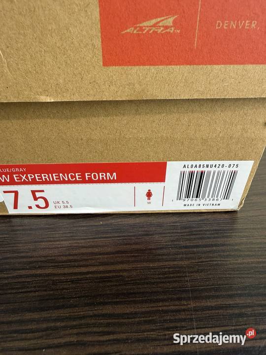 Buty do biegania Altra Experience Form tkanina Katowice sprzedam