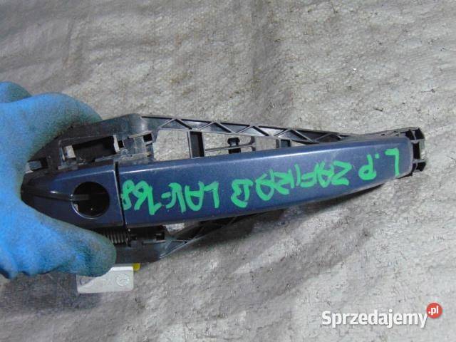 KLAMKA DRZWI LEWY PRZÓD Z168 OPEL ZAFIRA B