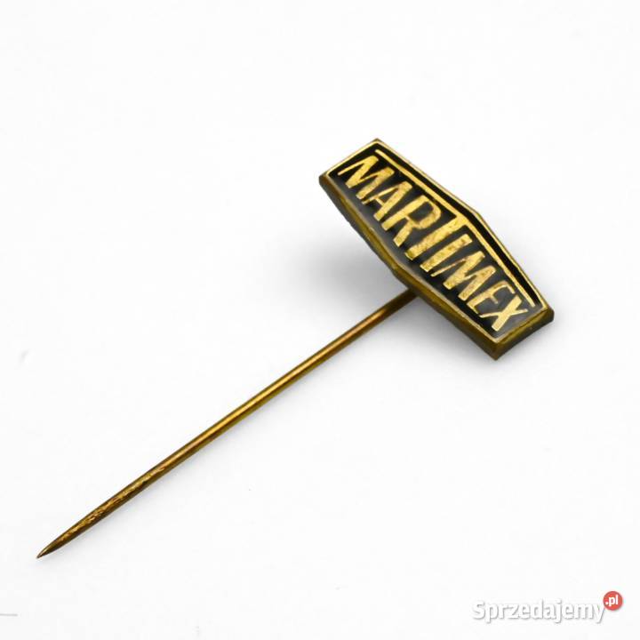 Martimex 25 Mosiądz Przypinka Socrealizm Pozostałe Szczecin