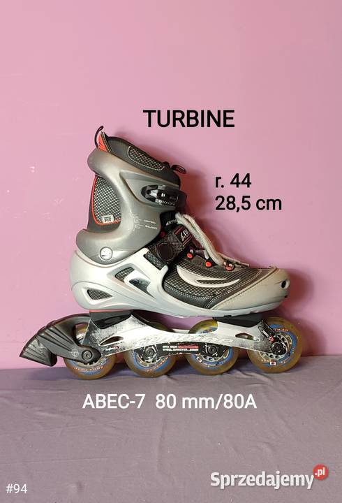 Rolki Turbine mężczyzn ABEC7 80 mm80A 44285 Jasień sprzedam