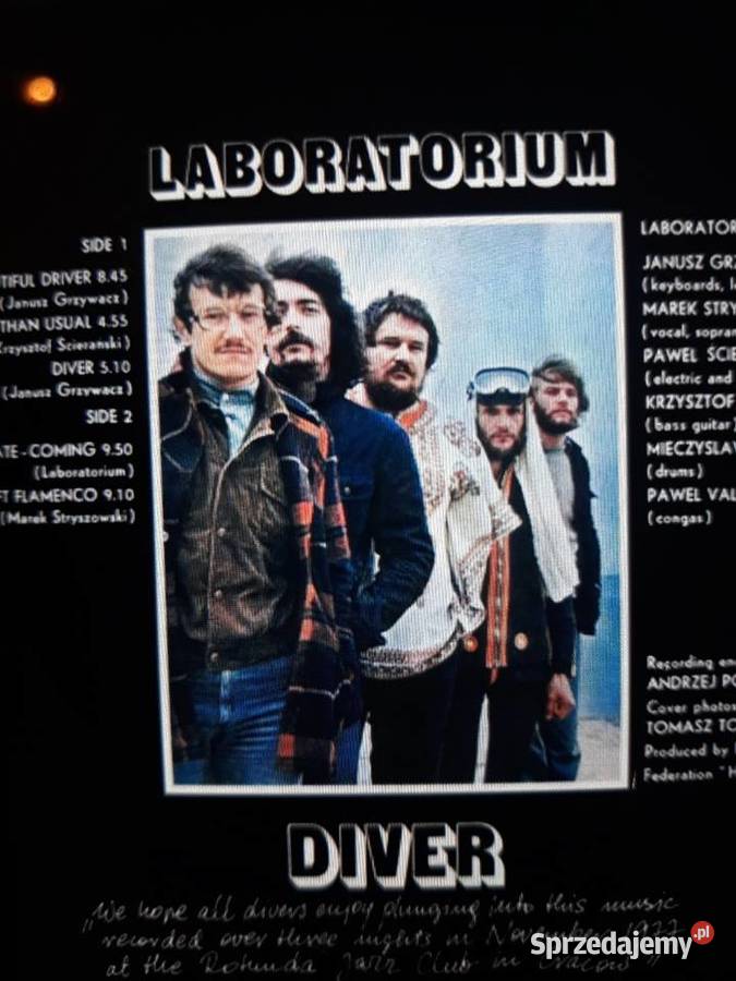 Archiwum jazzu LABORATORIUM Diver 1978 podkarpackie Rzeszów