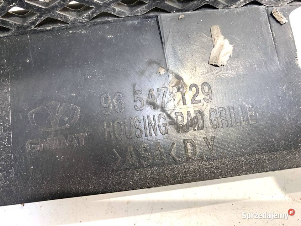 ATRAPA GRILL CHEVROLET LACETTI 96547129 sprzedam