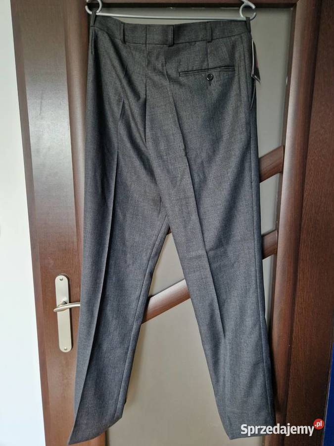 spodnie garniturowe nowe ASTA 86178 Rozmiar M mazowieckie Tłuszcz