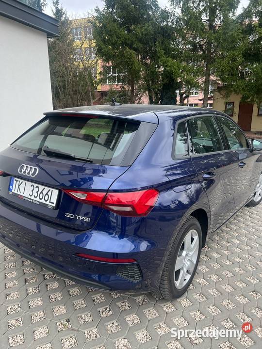 Audi A3 Sportback 30 TFSI 110 2022 19 386 Busko-Zdrój