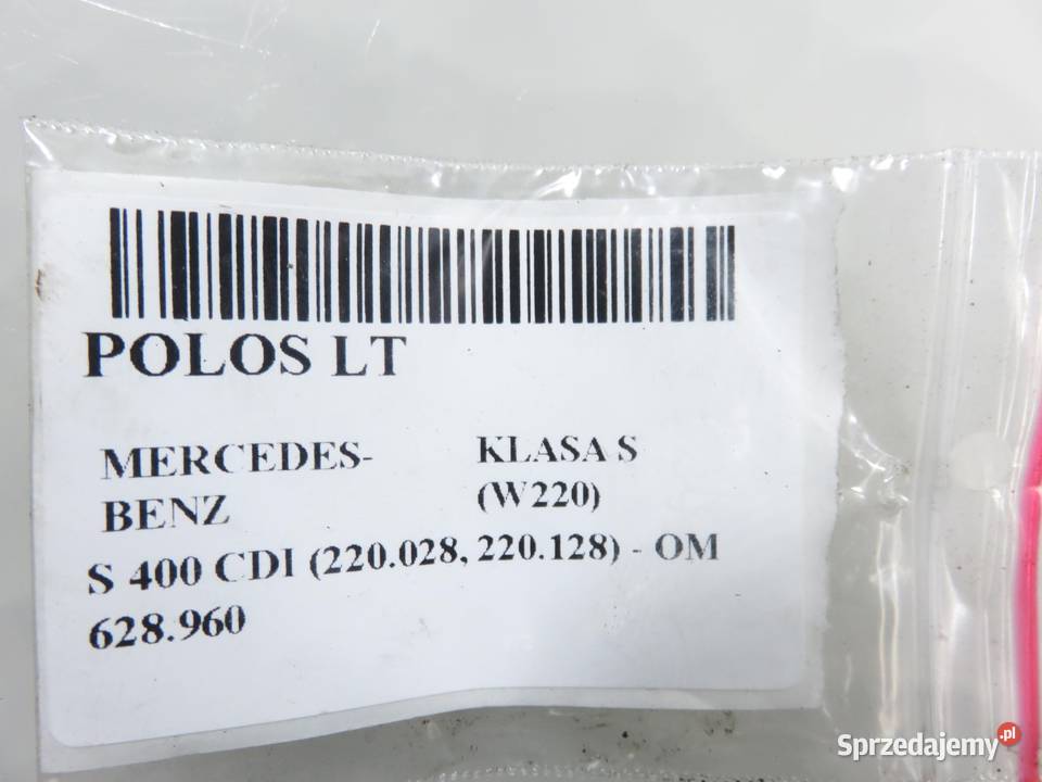 PÓŁOŚ LEWA TYLNA MERCEDES W220 S 400 CDI V8 sprzedam