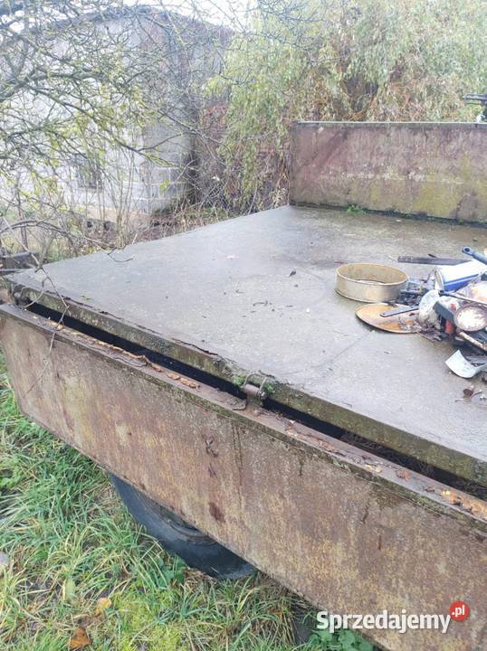 Przyczepa D44 produkcji 1972 Nasiegniewo