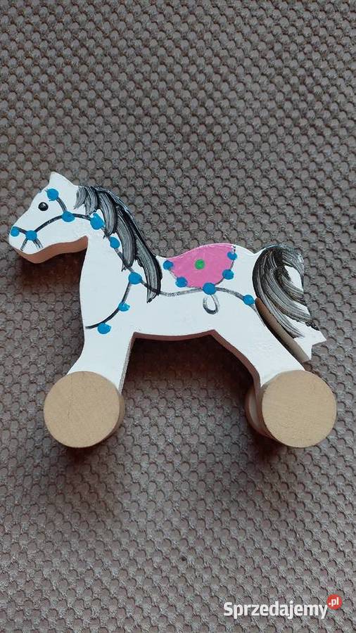 konik drewniany malowany 2 lata+ Kraków
