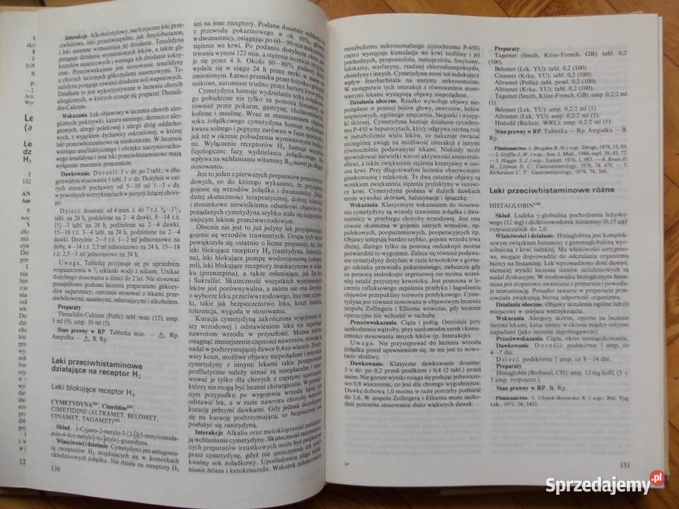 Leksykon leków T Chruściel K Gibiński 1992 r opolskie Głuchołazy