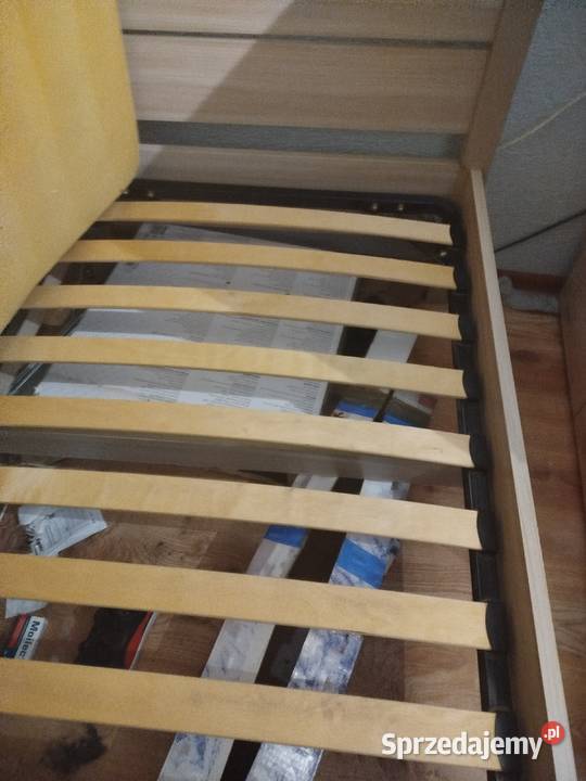 Łóżko Stelażowe Używane Solidnie 200 na 114 lubelskie Puławy sprzedam