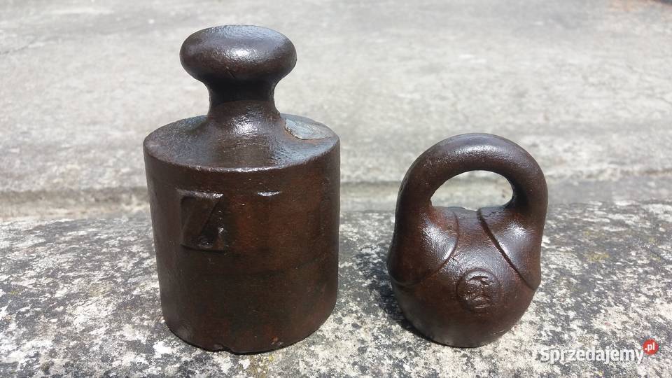 Z Odważnik żeliwny z czasów PRLu Płońsk