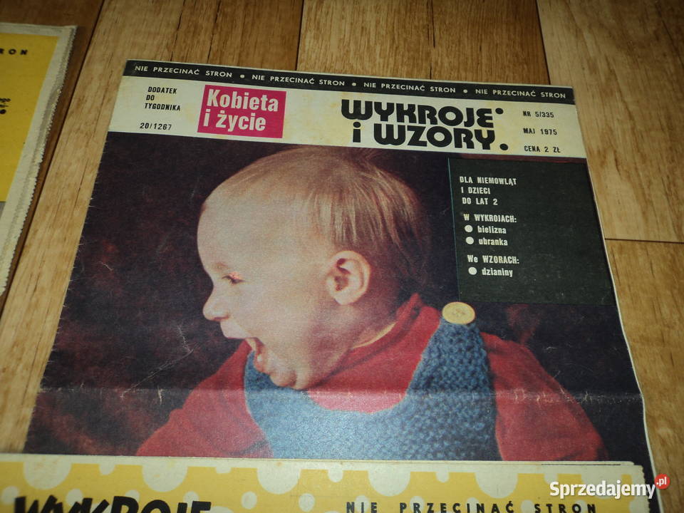 Wykroje i wzory Kobieta i życie 5 Nowy Sącz
