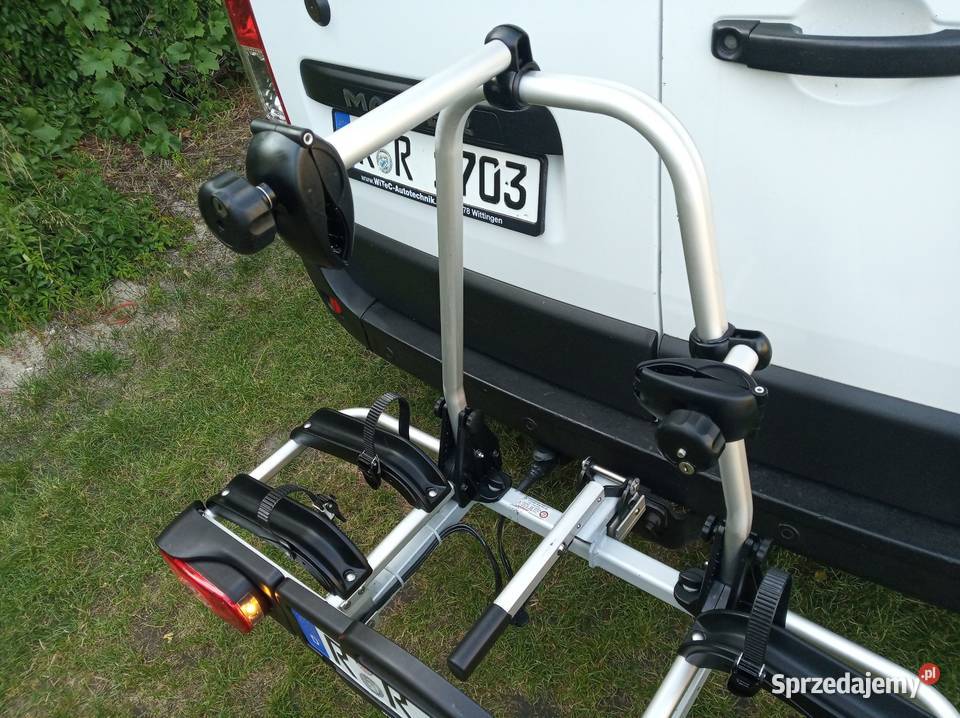 Bgażnik Rowerowy na Hak UEBLER na dwa rowery 50 dolnośląskie Dzierżoniów