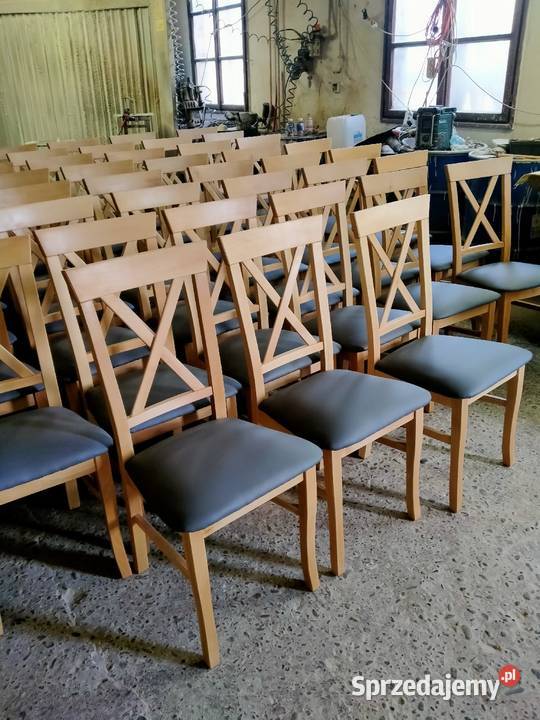 Krzesła bukowe nowoczesne małopolskie Zakopane sprzedam