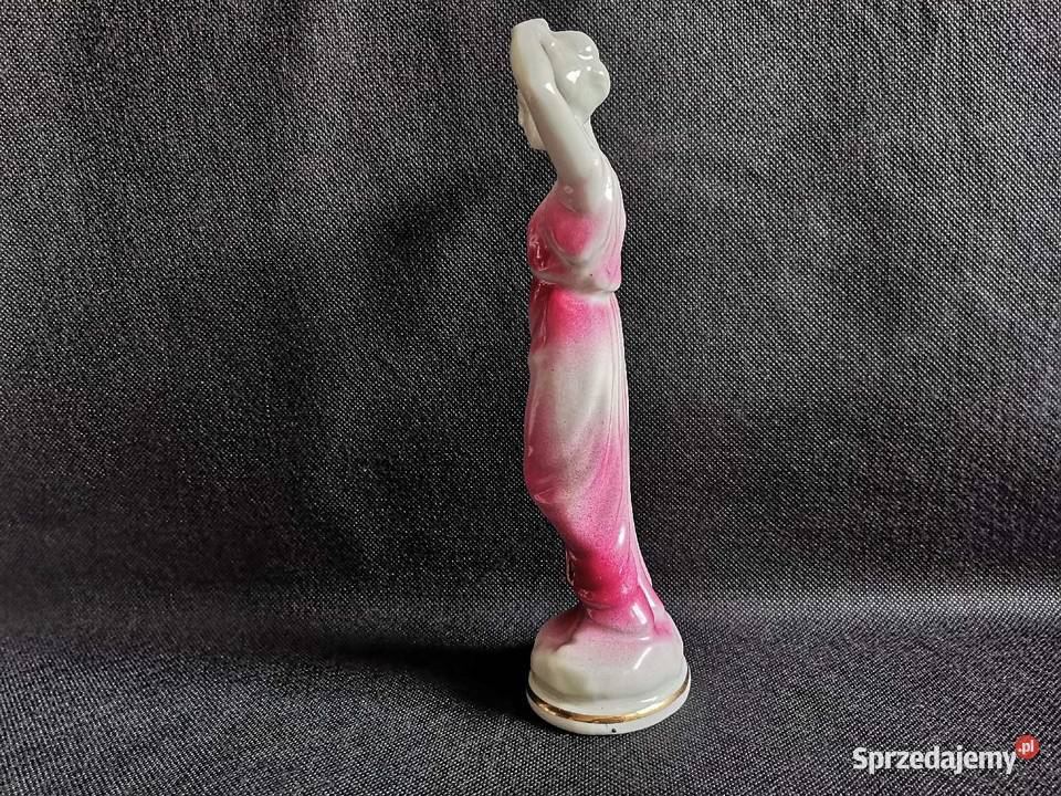 Stara figurka Rzymianka porcelana Jan Jezela Katowice